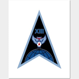 Space Launch Delta 13 Logo Posters and Art